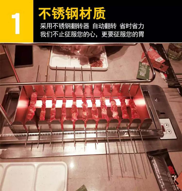 無煙電烤爐_豐茂全自動(dòng)燒烤店專業(yè)無煙電烤爐